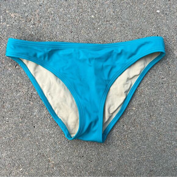 Victoria’s Secret teal cerulean blue bikini bottoms briefs SMALL - Picture 1 of 5